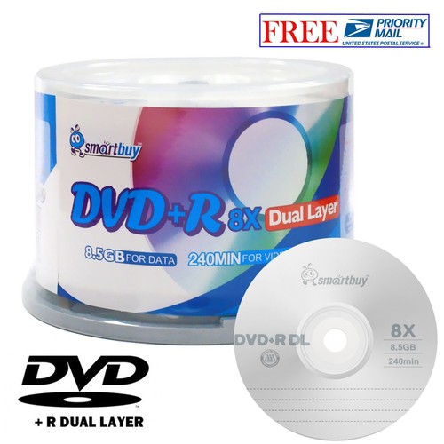 Confezione dvd dl 8x - 50,