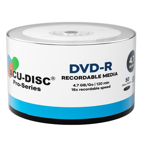 Confezione dvd vuoti - confezione, 50