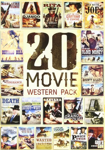 Movie western pack - 20-movie, (dvd)