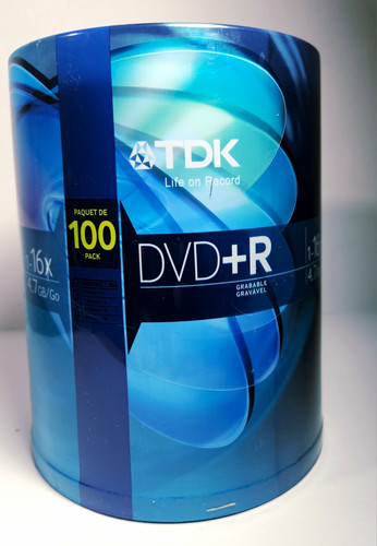 Tdk dvd confezione 100 - da,