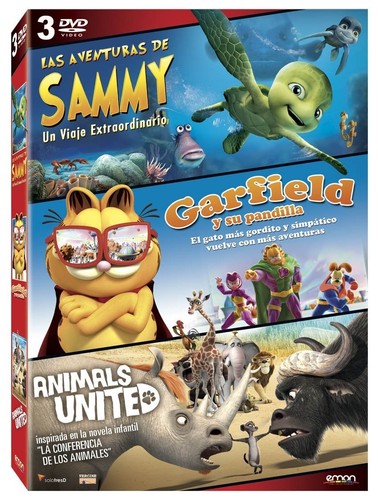Pack animales dvd - pack,
