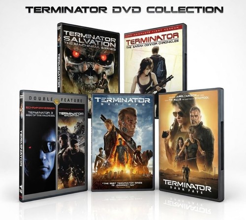 Terminator franchise dvd mega - franchise,