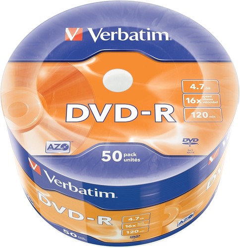 Confezione dvd r - da, dvd-r